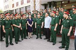 Tham mưu thực hiện tốt nhiệm vụ quốc phòng, quân sự địa phương